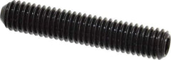 Holo-Krome - 3/8-16 UNC, 2" OAL, Cup Point Set Screw - Grade 8 Alloy Steel, 3/16" Key - USA Tool & Supply