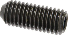Holo-Krome - 1/2-13 UNC, 1-1/4" OAL, Cup Point Set Screw - Grade 8 Alloy Steel, 1/4" Key - USA Tool & Supply