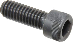 Made in USA - 5/16-18 UNC Hex Socket Drive, Socket Cap Screw - Alloy Steel, Black Oxide Finish, Fully Threaded, 7/8" Length Under Head - USA Tool & Supply