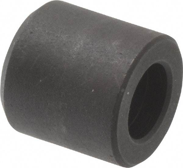 Fairlane - 1/2" OAL, 1/2" OD, Steel, Counterbored Rest Button - Black Oxide Coating - USA Tool & Supply