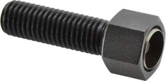 Fairlane - 5/8-11, 2" Thread Length, 3/4" Ball Diam, Alloy Steel, Hex Head, Swivel Action Gripper Assemblies - 11/16" Head Height, 15/16" Hex, Stainless Steel Ball - USA Tool & Supply