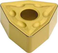 Sumitomo - WNMG432 EMU Grade AC820P Carbide Turning Insert - Al2O3 Finish, 80° Trigon, 1/2" Inscr Circle, 3/16" Thick, 1/32" Corner Radius - USA Tool & Supply