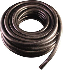 Milton - 3/8" Diam x 50' Signal Bell Hose - Rubber, Black - USA Tool & Supply