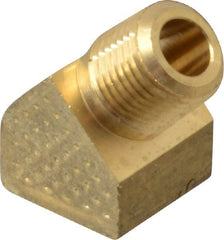 Eaton - 1/8 Male Thread x 1/8 Female Thread, Brass Industrial Pipe 45° Street Elbow - USA Tool & Supply