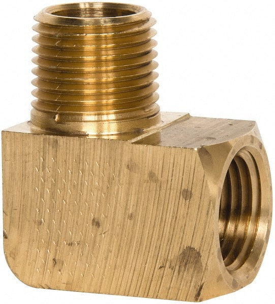 Eaton - 1/2 Male 1/2 Female MNPTF x FNPTF Industrial Pipe 90° Street Elbow - Exact Industrial Supply