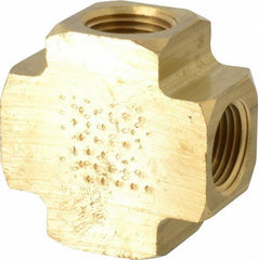 Eaton - 3/8 Female FNPTF Industrial Pipe Female Cross - Exact Industrial Supply