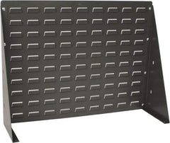 Quantum Storage - 120 Lb Capacity, 27" Deep x 8" Wide x 21" High, Steel Bench Rack - For Hanging Bins - USA Tool & Supply