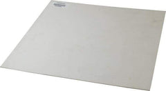 Made in USA - 12" Long, 12" Wide, 1/16" Thick, Silicone Rubber Foam Sheet - 50 to 60 Durometer, White, -20 to 500°F, 640 psi Tensile Strength, Plain Backing, Stock Length - USA Tool & Supply
