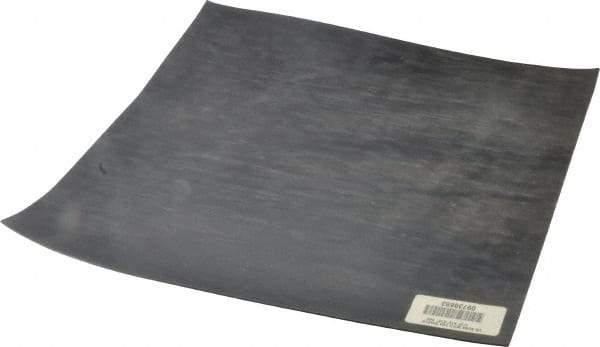 Made in USA - 12" Long, 12" Wide, 1/16" Thick, Buna-N Rubber Foam Sheet - 45 to 55 Durometer, Black, -20 to 180°F, 2,500 psi Tensile Strength, Adhesive Backing, Stock Length - USA Tool & Supply