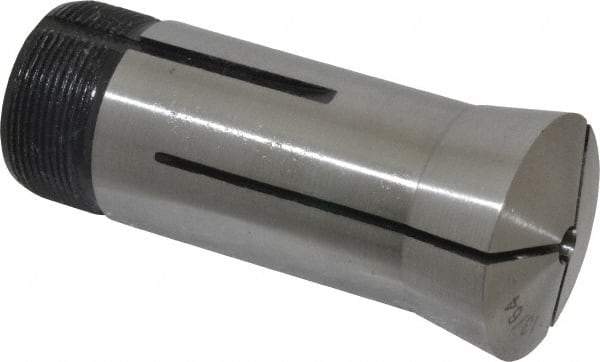 Interstate - 13/64 Inch 5C Round Collet - 3.28" Overall Length, 1.041-24 Internal Thread Size, Steel, 0.0005 Inch TIR - Exact Industrial Supply