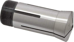 Interstate - 17/64 Inch 5C Round Collet - 3.28" Overall Length, 1.041-24 Internal Thread Size, Steel, 0.0005 Inch TIR - Exact Industrial Supply