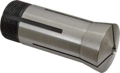 Interstate - 9/32 Inch 5C Round Collet - 3.28" Overall Length, 1.041-24 Internal Thread Size, Steel, 0.0005 Inch TIR - Exact Industrial Supply