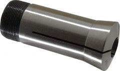 Interstate - 37/64 Inch 5C Round Collet - 3.28" Overall Length, 1.041-24 Internal Thread Size, Steel, 0.0005 Inch TIR - Exact Industrial Supply