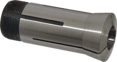 Interstate - 45/64 Inch 5C Round Collet - 3.28" Overall Length, 1.041-24 Internal Thread Size, Steel, 0.0005 Inch TIR - Exact Industrial Supply