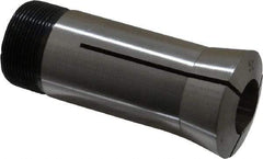Interstate - 47/64 Inch 5C Round Collet - 3.28" Overall Length, 1.041-24 Internal Thread Size, Steel, 0.0005 Inch TIR - Exact Industrial Supply