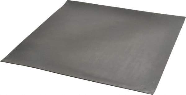 Made in USA - 12" Long, 12" Wide, 1/16" Thick, Neoprene Rubber Foam Sheet - 45 to 55 Durometer, Black, -40 to 225°F, 2,500 psi Tensile Strength, Plain Backing, Stock Length - USA Tool & Supply
