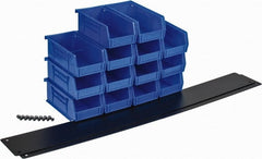 Big Bear Enterprises - 2 Organizer Racks and 14 Plastic Bins - USA Tool & Supply