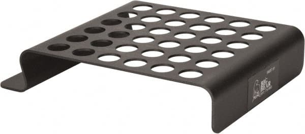 Big Bear Enterprises - 36 Hole NC/CNC Collet Storage Rack - USA Tool & Supply