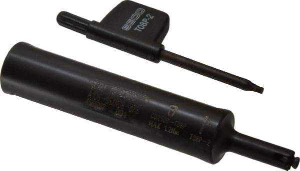 Seco - 3.52" OAL, 5/8" Shank Diam, SGXN Indexable Boring Bar - LCEX08.. Insert, Screw Holding Method - USA Tool & Supply