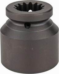 Proto - #5 Spline Drive, 2" Socket, Impact Socket - 6 Points, 3-17/32" OAL - USA Tool & Supply