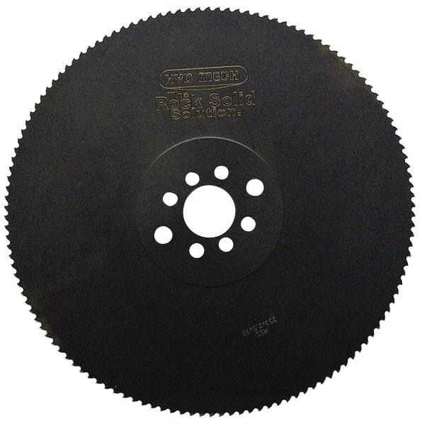 Made in USA - 13-3/4" Blade Diam, 84 Teeth, Carbide-Tipped Cold Saw Blade - 40mm Arbor Hole Diam, 3.2mm Blade Thickness - USA Tool & Supply