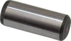 Value Collection - 1/4" Diam x 5/8" Pin Length Alloy Steel Oversized Dowel Pin - C 50-58 Hardness, 12,800 Lb Breaking Strength, 1 Beveled & 1 Rounded End - USA Tool & Supply