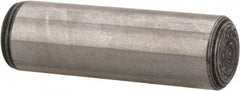 Value Collection - 5/16" Diam x 1" Pin Length Alloy Steel Oversized Dowel Pin - C 50-58 Hardness, 20,000 Lb Breaking Strength, 1 Beveled & 1 Rounded End - USA Tool & Supply