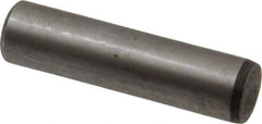 Value Collection - 1/2" Diam x 2" Pin Length Alloy Steel Oversized Dowel Pin - C 50-58 Hardness, 51,000 Lb Breaking Strength, 1 Beveled & 1 Rounded End - USA Tool & Supply