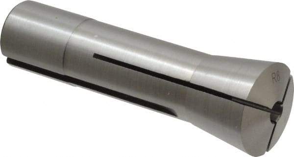 Interstate - 7mm Steel R8 Collet - 7/16-20 Drawbar Thread, 0.0007 Inch TIR - Exact Industrial Supply