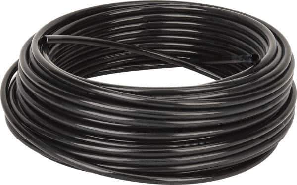 Coilhose Pneumatics - 0.275" ID x 3/8" OD, 100' Long, Nylon Tube - Black, 220 Max psi, -60 to 200°F - USA Tool & Supply