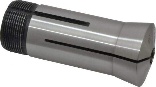 Interstate - 9 mm 5C Round Collet - 1.047-24 Internal Thread Size, Steel - Exact Industrial Supply