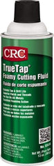 CRC - TrueTap Foamy, 16 oz Aerosol Cutting & Tapping Fluid - Straight Oil, For Drilling, Reaming, Sawing, Shearing, Threading, Turning - USA Tool & Supply