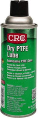 CRC - 16 oz Aerosol Dry Film with PTFE Penetrant/Lubricant - White, -40°F to 450°F, Food Grade - USA Tool & Supply