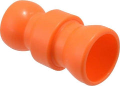 Loc-Line - 2 Piece, 1/2" ID Coolant Hose In-Line Valve - Female to Ball Connection, Acetal Copolymer Body, Unthreaded, Use with Loc-Line Modular Hose Systems - USA Tool & Supply