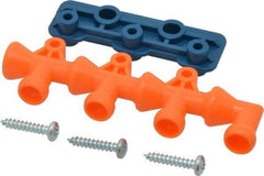 Loc-Line - 1/4" Hose Inside Diam, Coolant Hose Manifold - For Use with Loc-Line Modular Hose System and Shields, 8 Pieces - USA Tool & Supply
