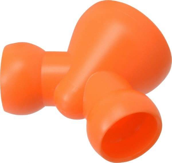 Loc-Line - 3/4" Hose Inside Diam, Coolant Hose Y-Fitting - For Use with Loc-Line Modular Hose System, 2 Pieces - USA Tool & Supply