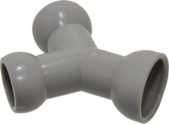 Cedarberg - 1/2" Hose Inside Diam, Coolant Hose Y-Fitting - Female to Female, for Use with Snap Together Hose System, 2 Pieces - USA Tool & Supply