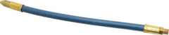 Coilhose Pneumatics - 12" Hose Length, 1/8" Nozzle Diam, 1/8" Hose ID, Coolant Hose - 1/8" NPT For Mist Coolant Systems - USA Tool & Supply