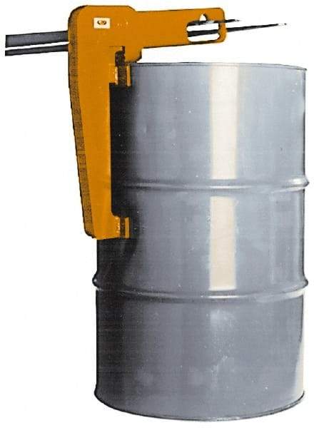 Made in USA - 3,000 Lb Load Capacity, 55 Gal Drum Lifter - For 55 Gal Drums - USA Tool & Supply