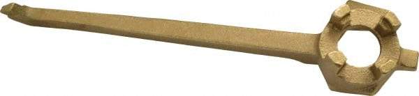 Value Collection - Bronze Drum Plug Wrench - For Use with Most Drum Plugs - USA Tool & Supply