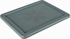 Rubbermaid - 19.6" Long x 15.6" Wide x 1" High Gray Lid - For Use with Rubbermaid - 1721, 1722 - USA Tool & Supply