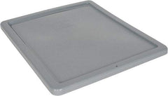 Rubbermaid - 23.8" Long x 19.8" Wide x 1" High Gray Lid - For Use with Rubbermaid - 1731, 1732 - USA Tool & Supply