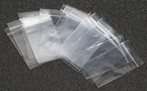 Value Collection - 10 x 12", 2 mil Self-Seal Polybags - Regular-Duty - USA Tool & Supply