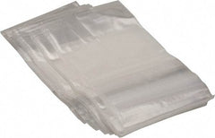 Value Collection - 3 x 5", 2 mil Self-Seal Polybags - Regular-Duty with White Marking Block - USA Tool & Supply