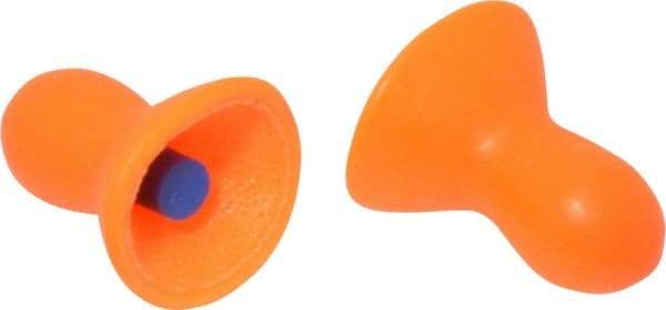 Howard Leight - Reusable, Uncorded, 26 dB, Taper Flare Earplugs - Orange, 50 Pairs - USA Tool & Supply