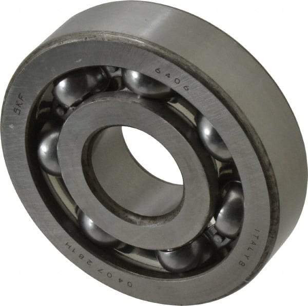 SKF - 30mm Bore Diam, 90mm OD, Open Deep Groove Radial Ball Bearing - 23mm Wide, 1 Row, Round Bore, 5,310 Lb Static Capacity, 9,800 Lb Dynamic Capacity - USA Tool & Supply