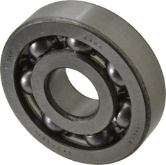SKF - 30mm Bore Diam, 90mm OD, Open Deep Groove Radial Ball Bearing - 23mm Wide, 1 Row, Round Bore, 5,310 Lb Static Capacity, 9,800 Lb Dynamic Capacity - USA Tool & Supply
