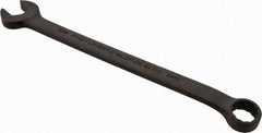 Proto - 15mm 12 Point Offset Combination Wrench - 15° Offset Angle, 9-5/32" OAL, Steel, Black Finish - USA Tool & Supply