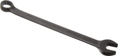 Proto - 20mm 12 Point Offset Combination Wrench - 15° Offset Angle, 11-13/32" OAL, Steel, Black Finish - USA Tool & Supply