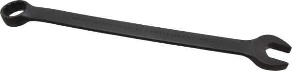 Proto - 24mm 12 Point Combination Wrench - 15° Offset Angle, 12-7/8" OAL, Steel, Black Finish - USA Tool & Supply